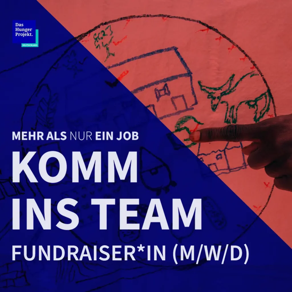 Das Hunger Projekt Job Stellenangebot Fundraiser*in
